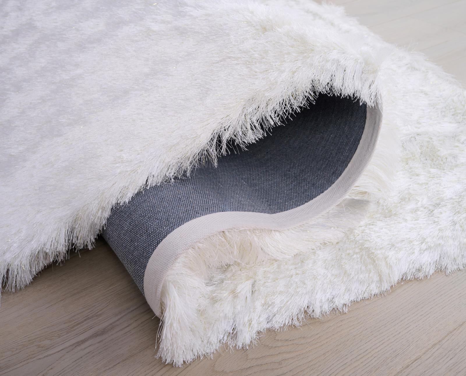 Urban UR01 White Shag Rug — view 5