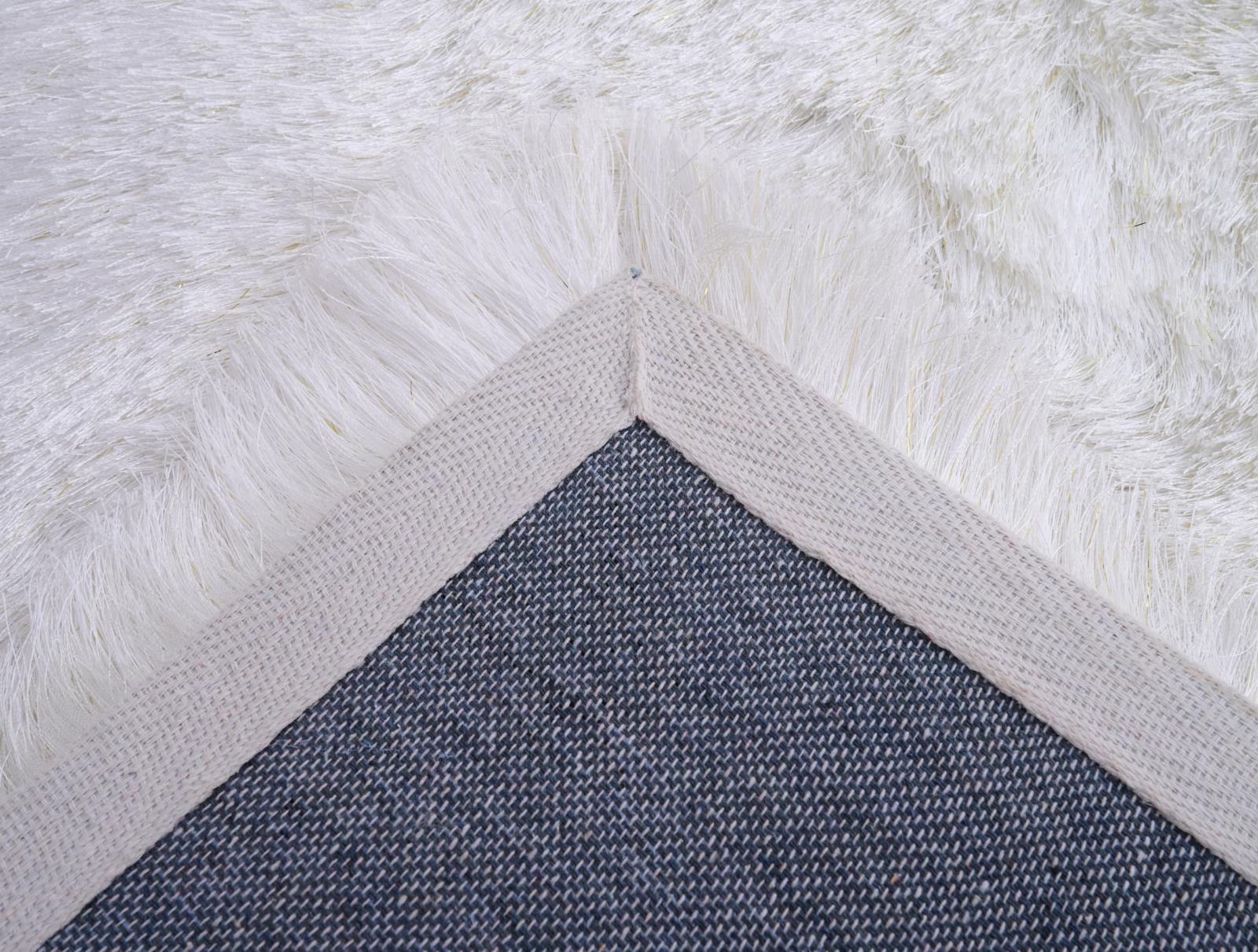 Urban UR01 White Shag Rug — view 4