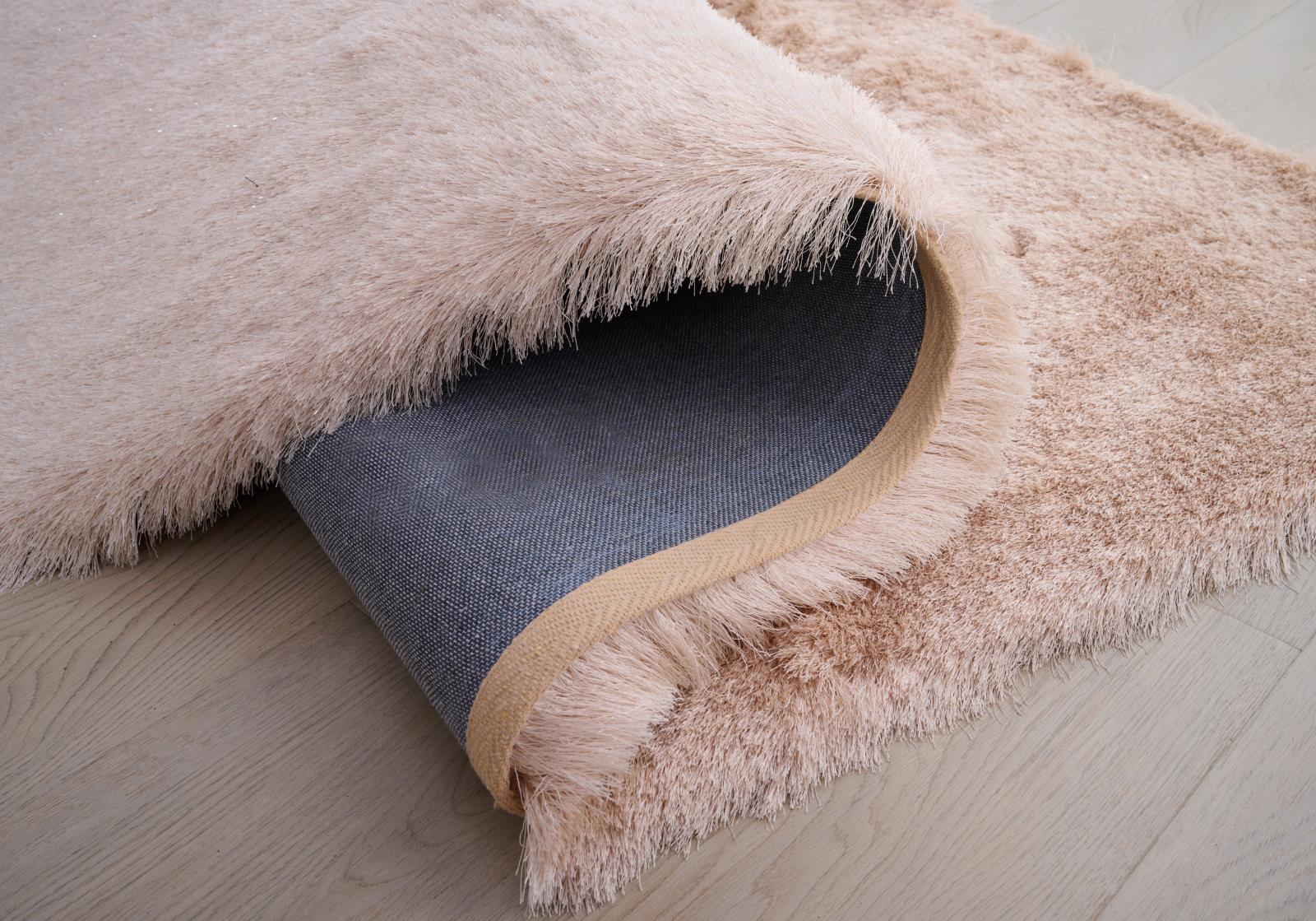 Urban UR08 Champagne Shag Rug — view 6