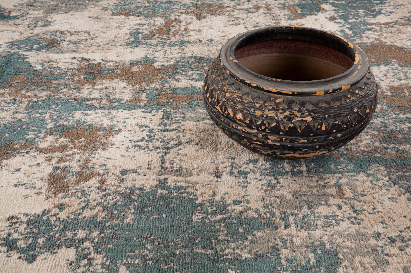 Kriselia KA04 Teal Area Rug — view 7