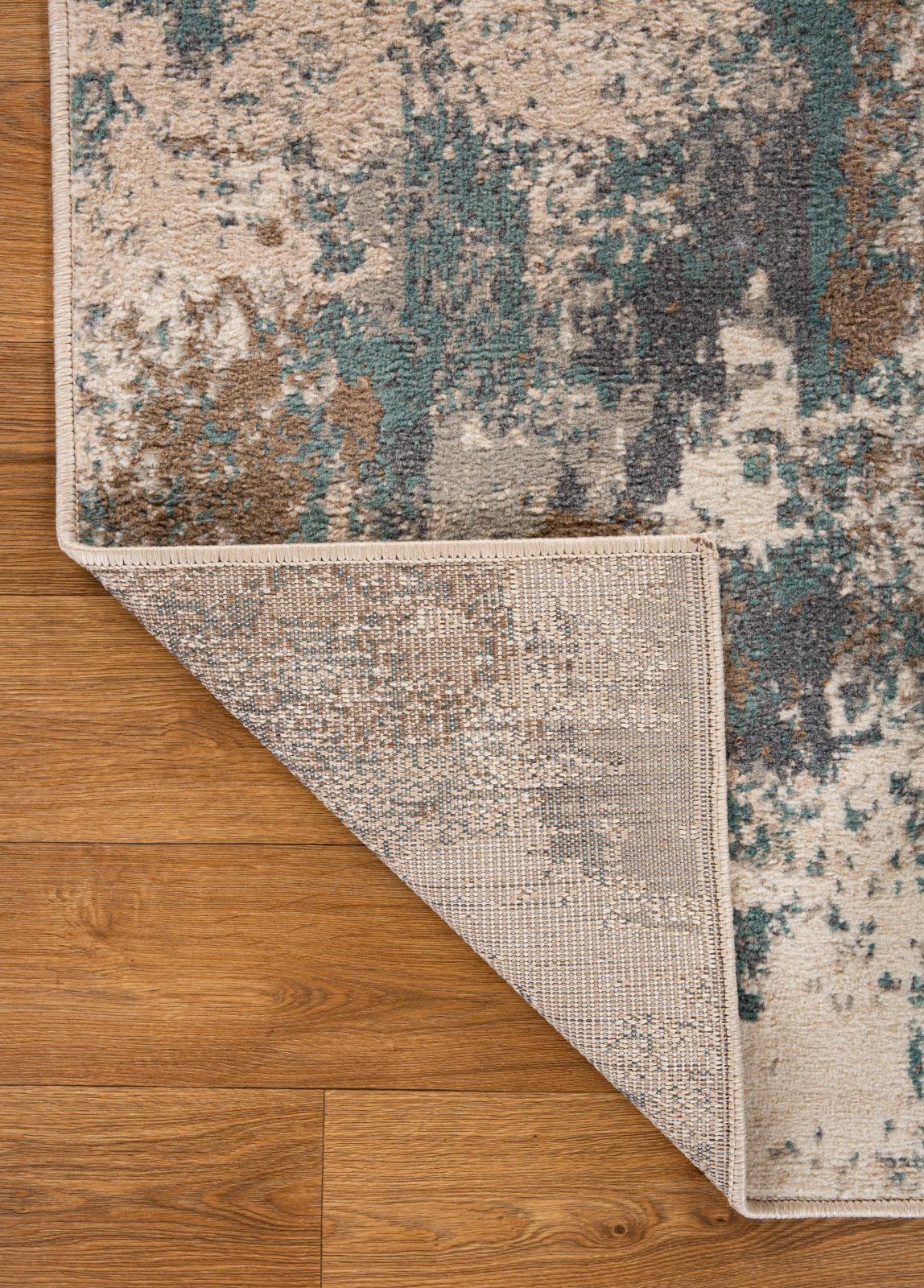 Kriselia KA04 Teal Area Rug — view 3