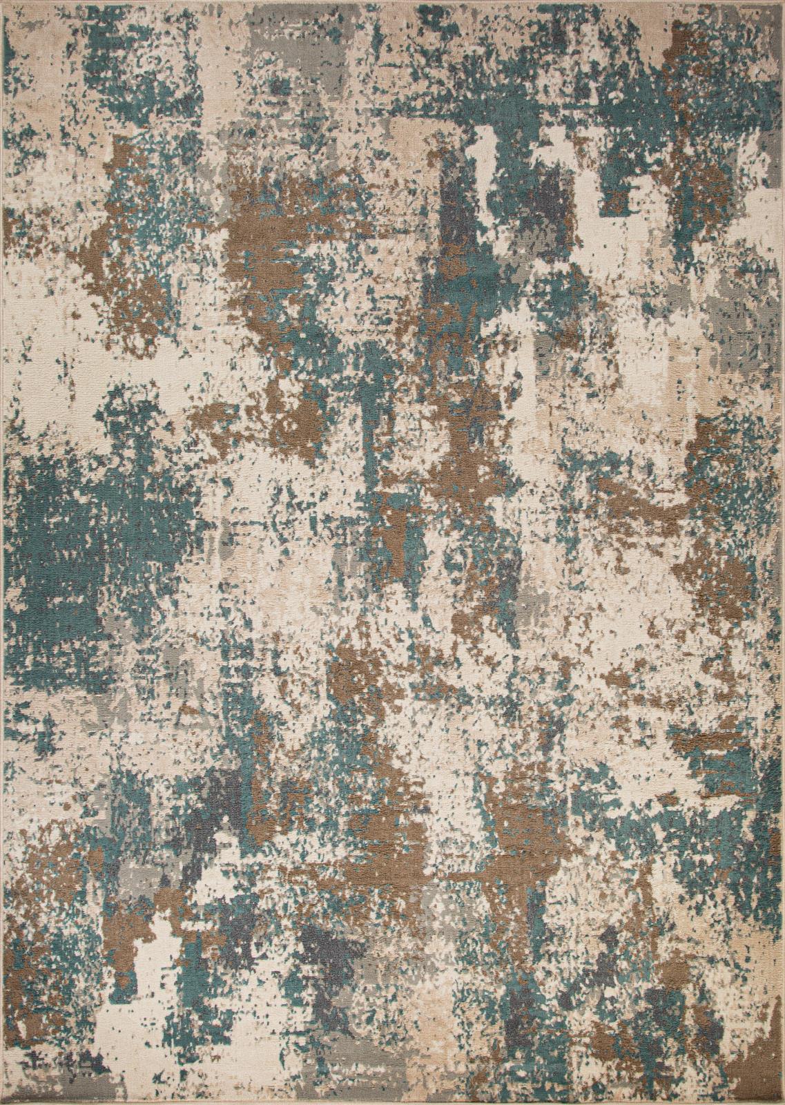 Kriselia KA04 Teal Area Rug — view 2