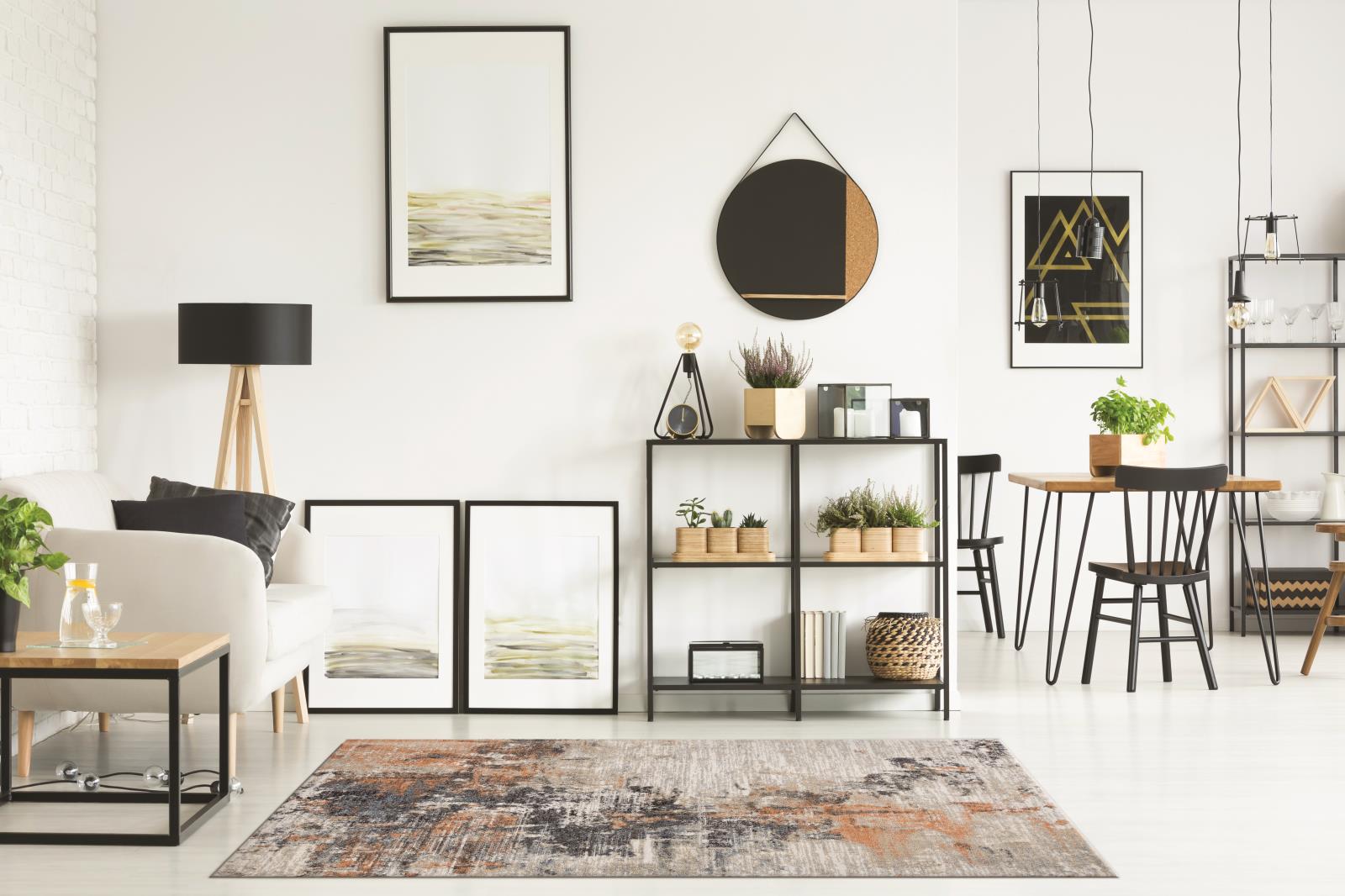 Marina MR02 Gray Area Rug — view 3