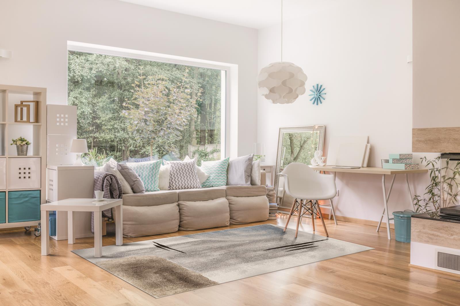 Marina MR04 Light Gray Area Rug — view 3