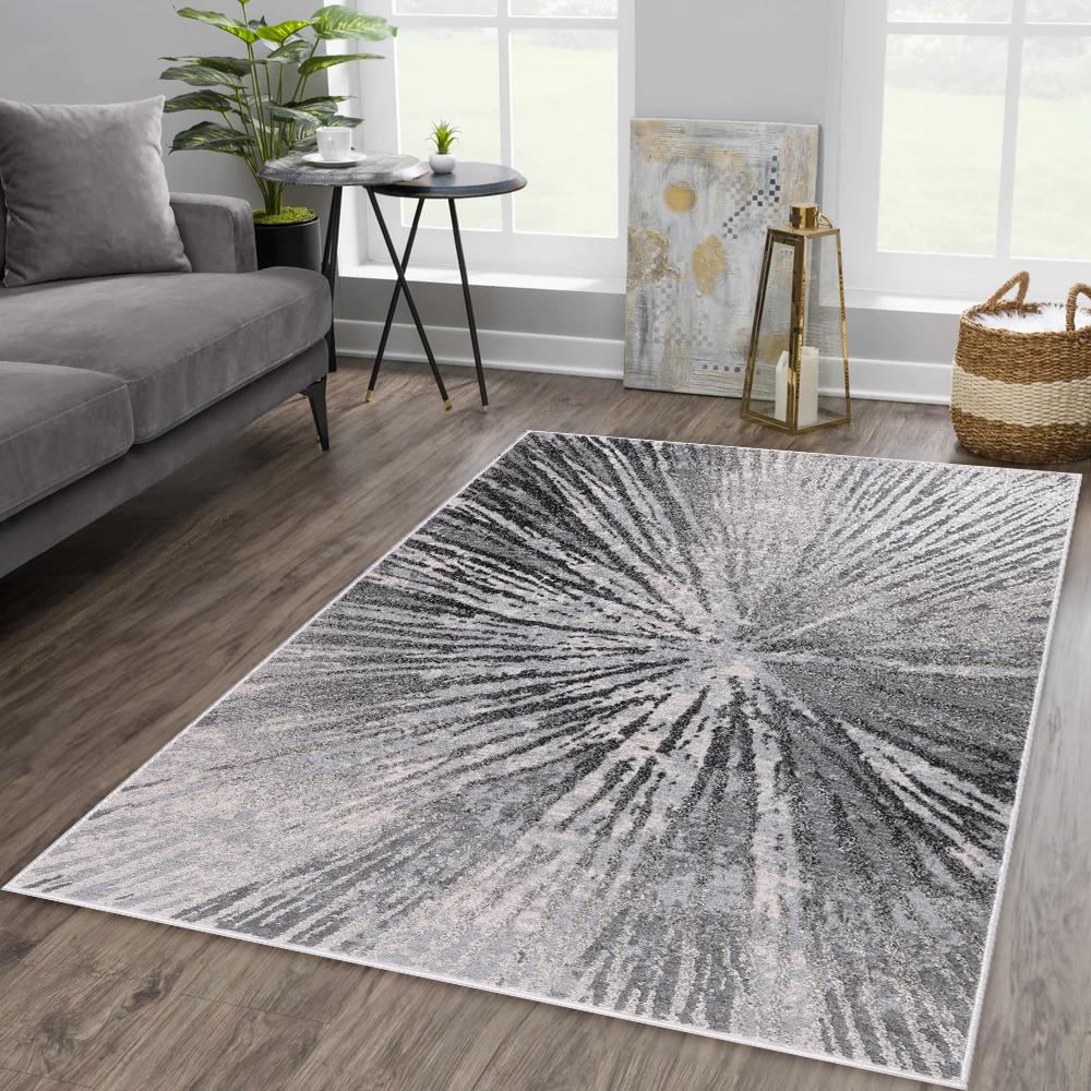 Ilios IL02 Gray Area Rug — view 2