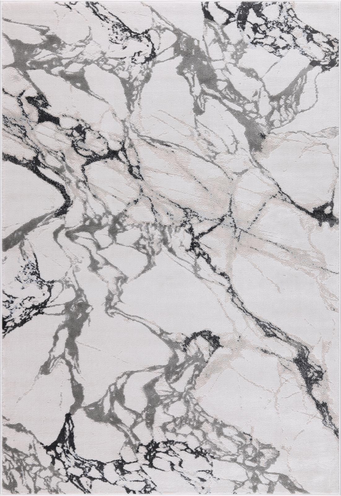 Ilios IL06 White Area Rug