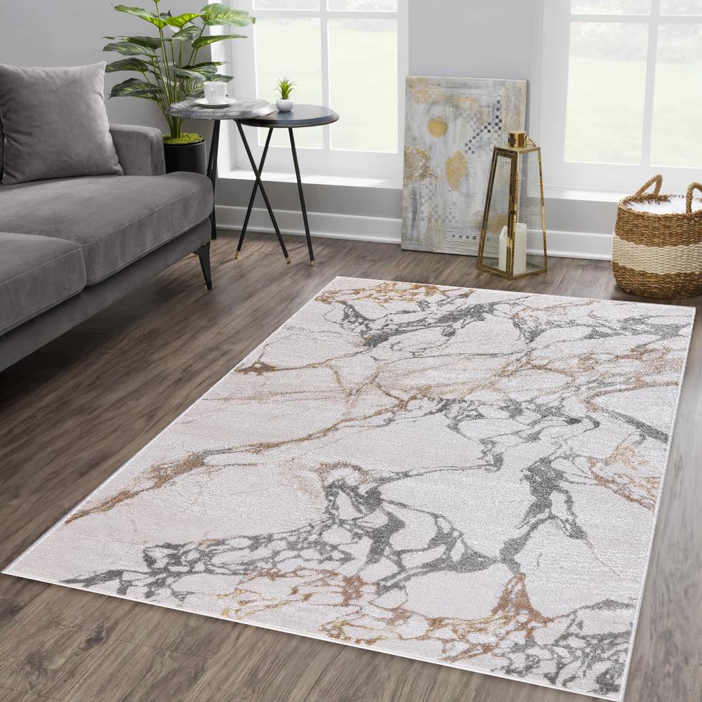 Ilios IL07 White Area Rug — view 2