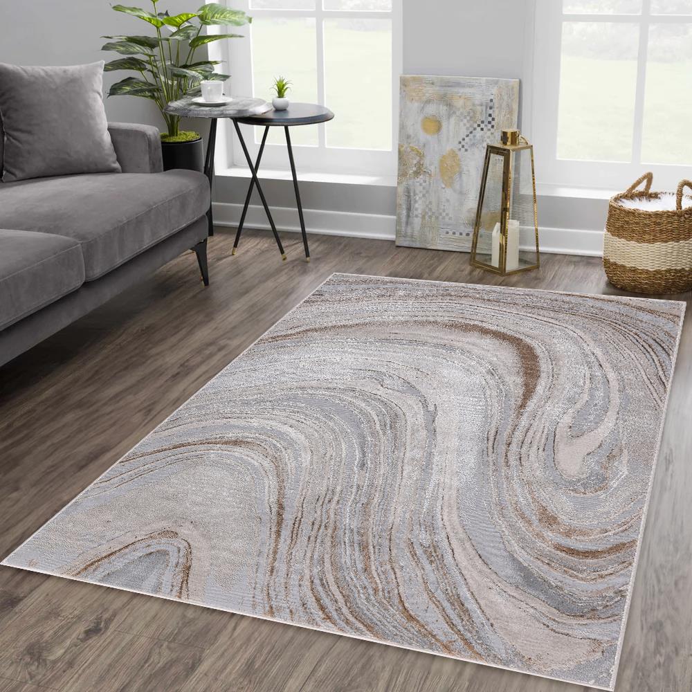 Nevada NV02 Gold Area Rug — view 2