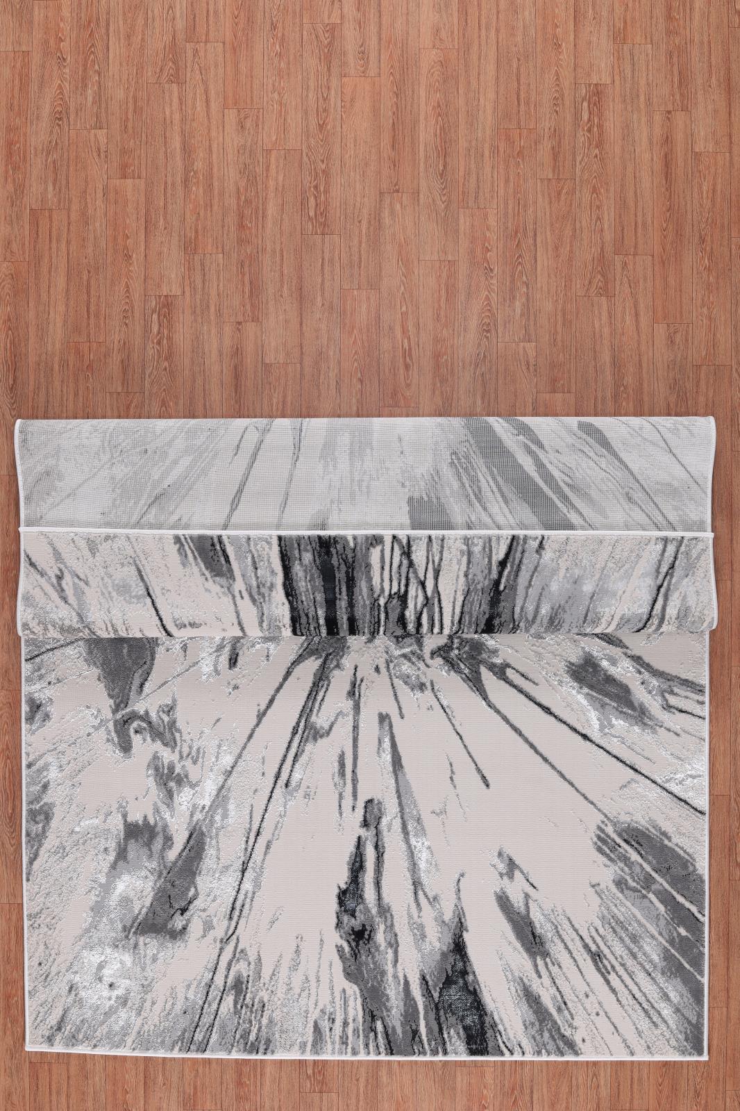 Nevada NV04 Light Gray Area Rug — view 5