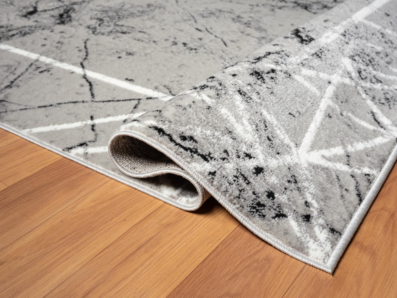 Kike KK03 Light Gray Area Rug — view 6