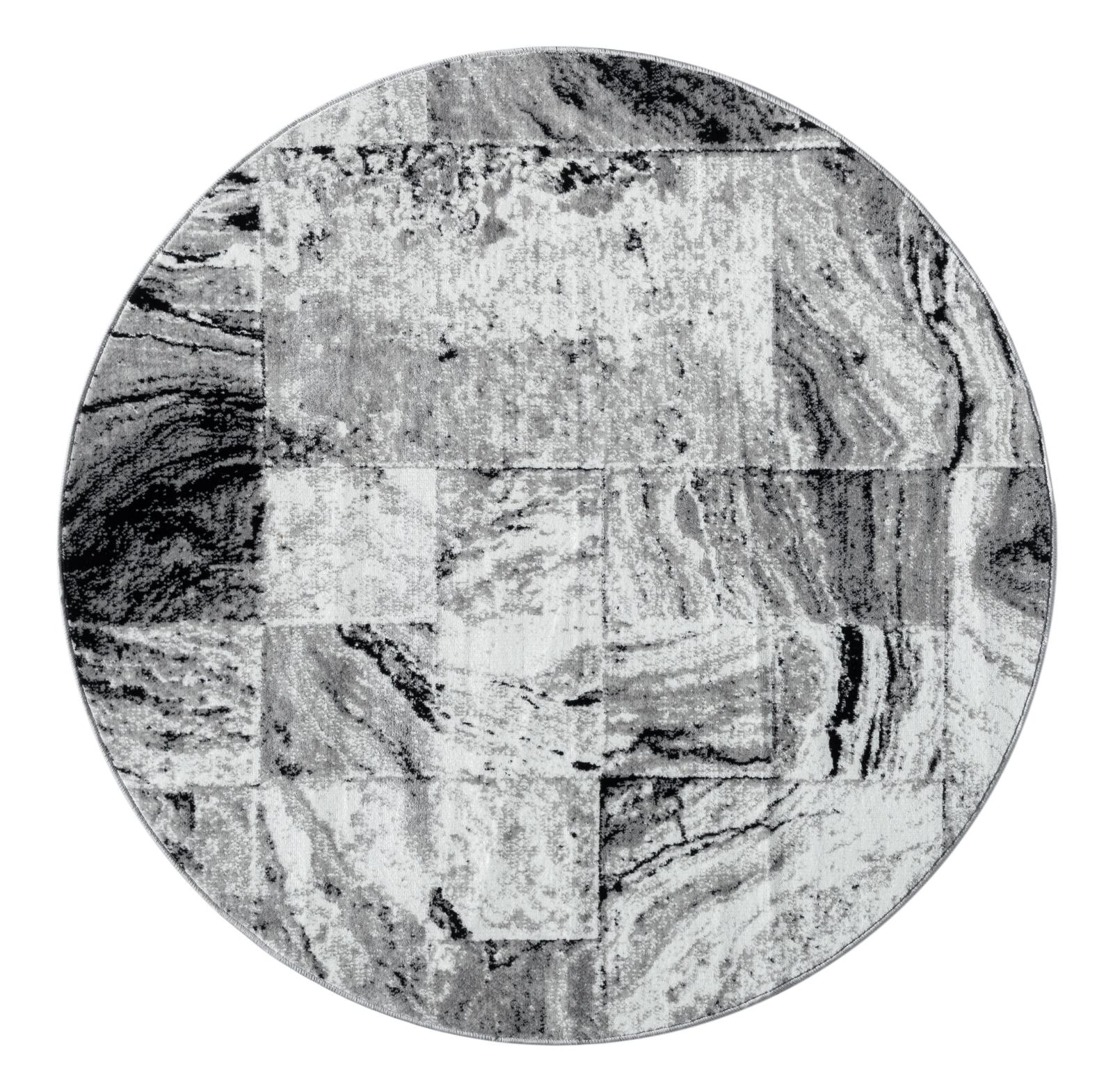 Kike KK05 Dark Gray Area Rug — view 8
