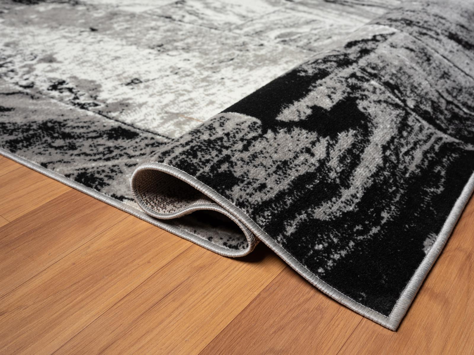 Kike KK05 Dark Gray Area Rug — view 6