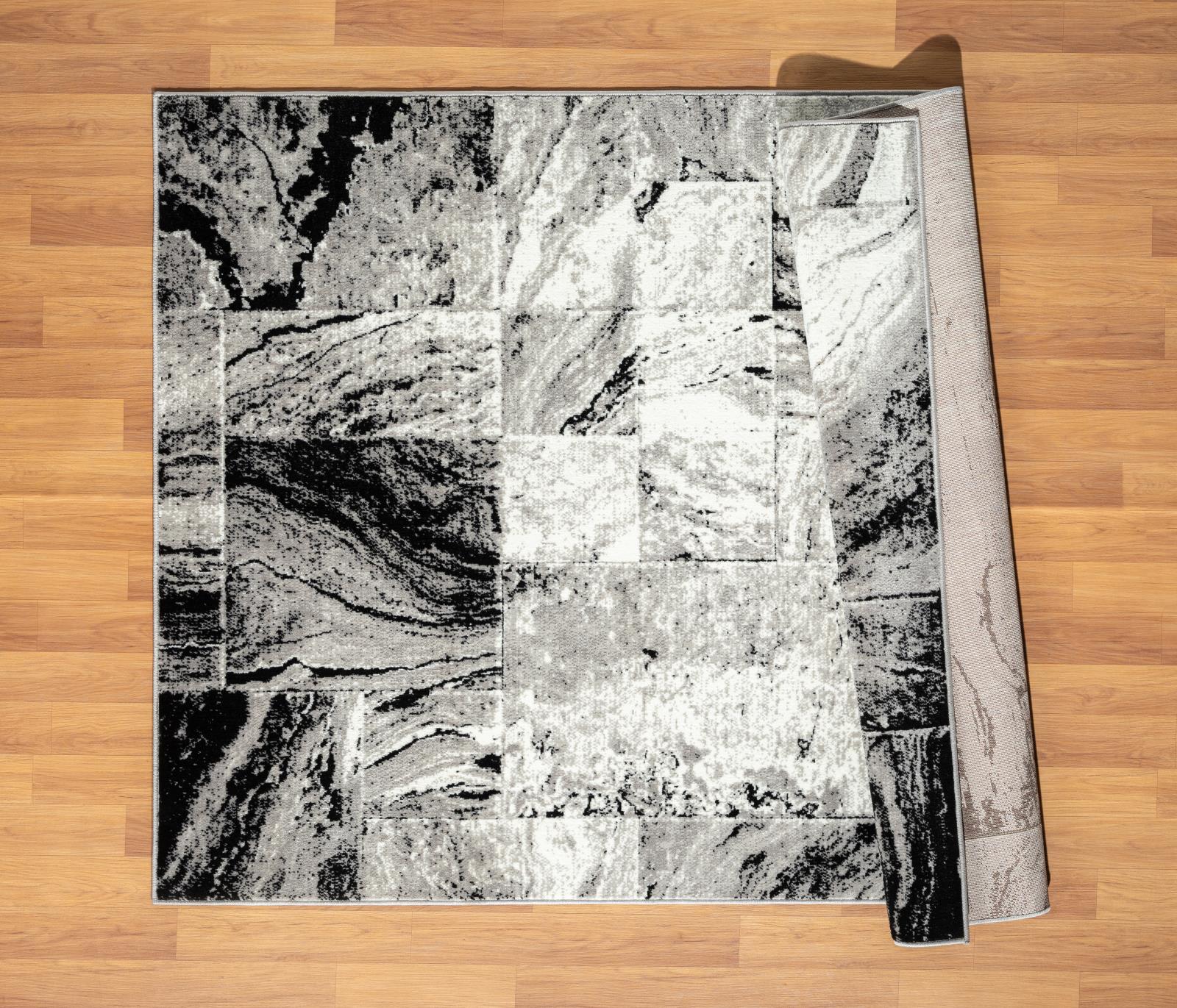 Kike KK05 Dark Gray Area Rug — view 10
