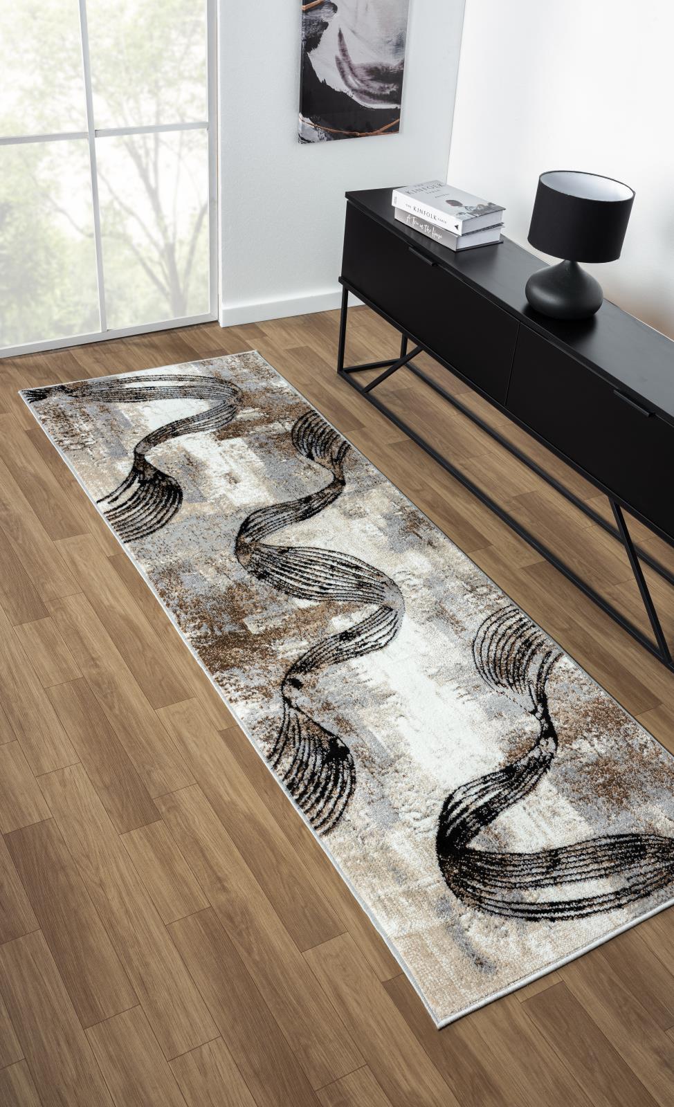 Kike KK07 Light Gray Area Rug — view 4