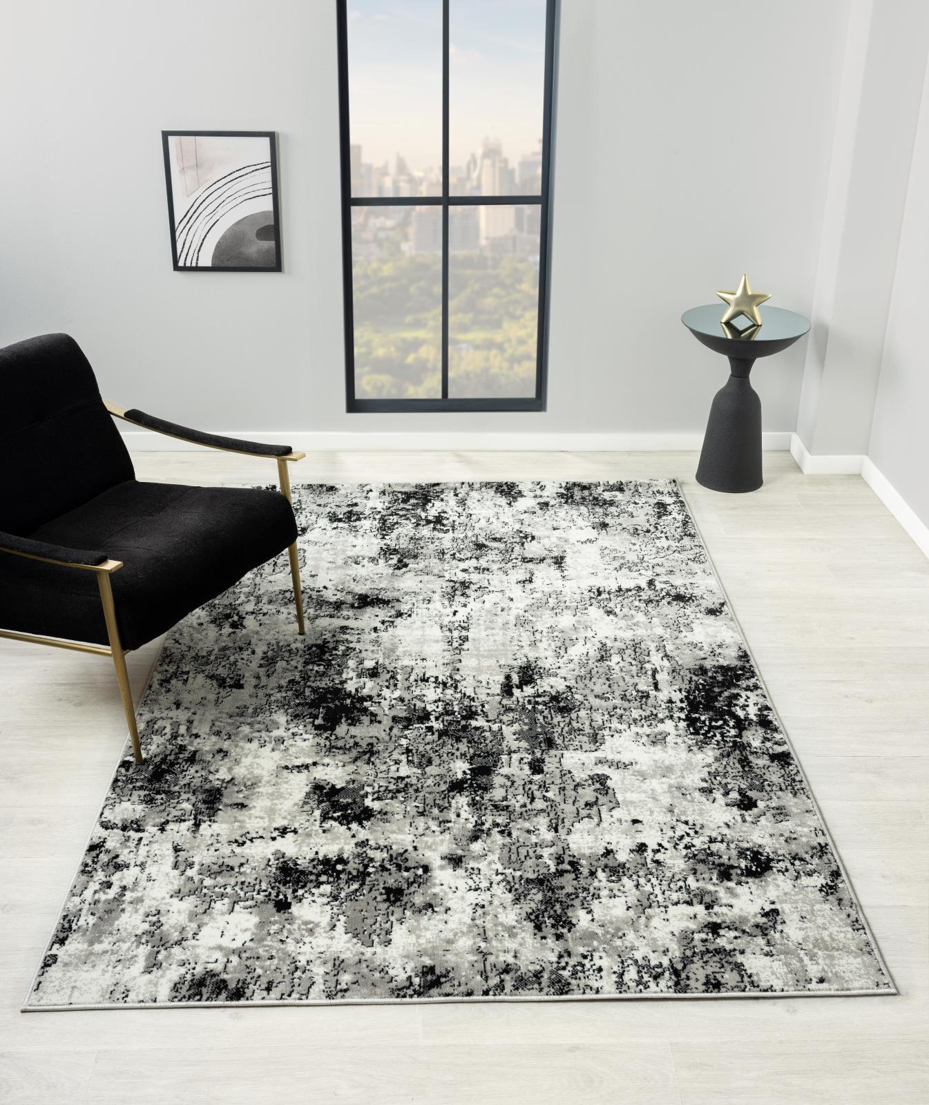 Kike KK09 Gray Area Rug — view 2