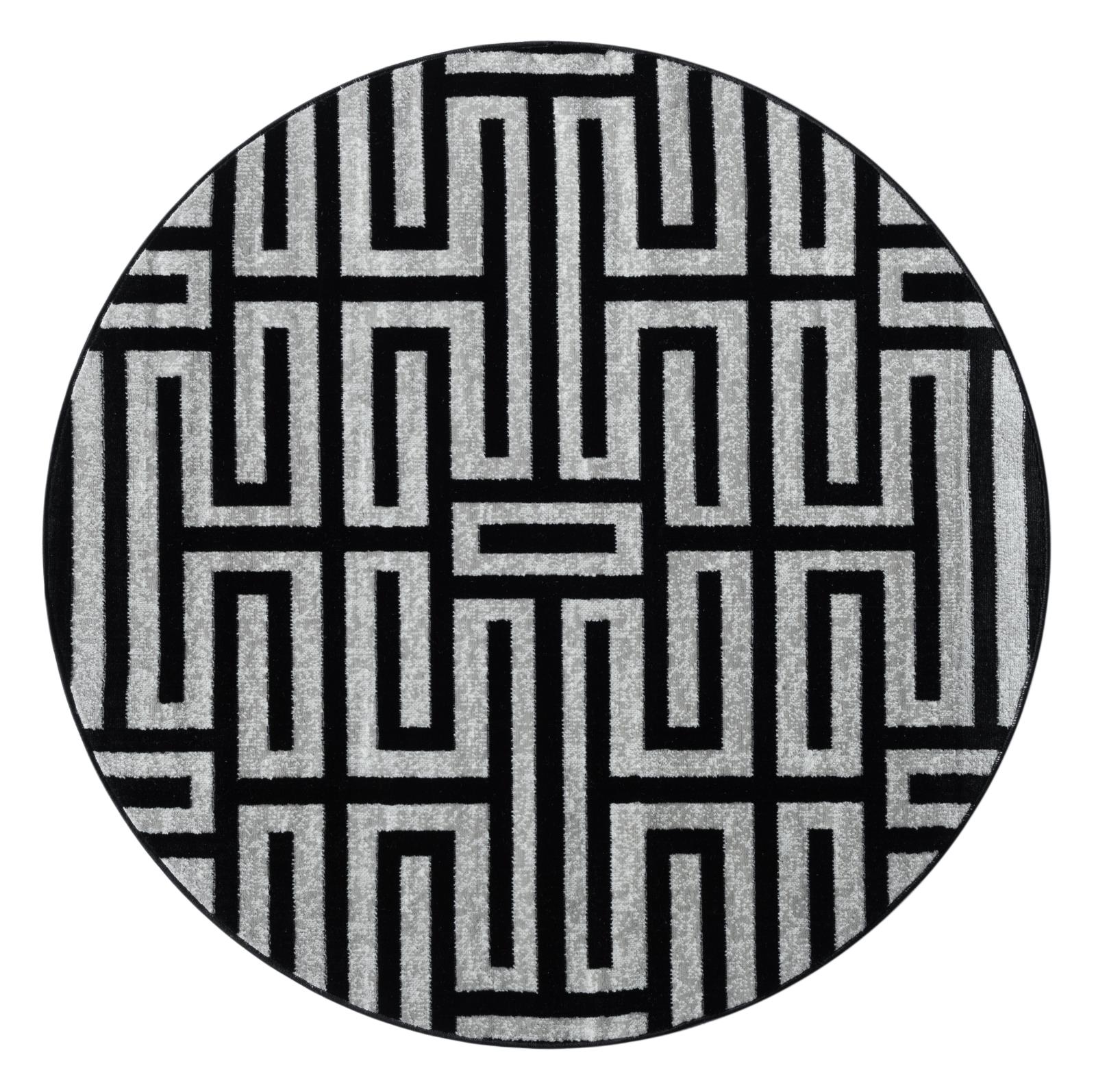 Kike KK10 Black Area Rug — view 7