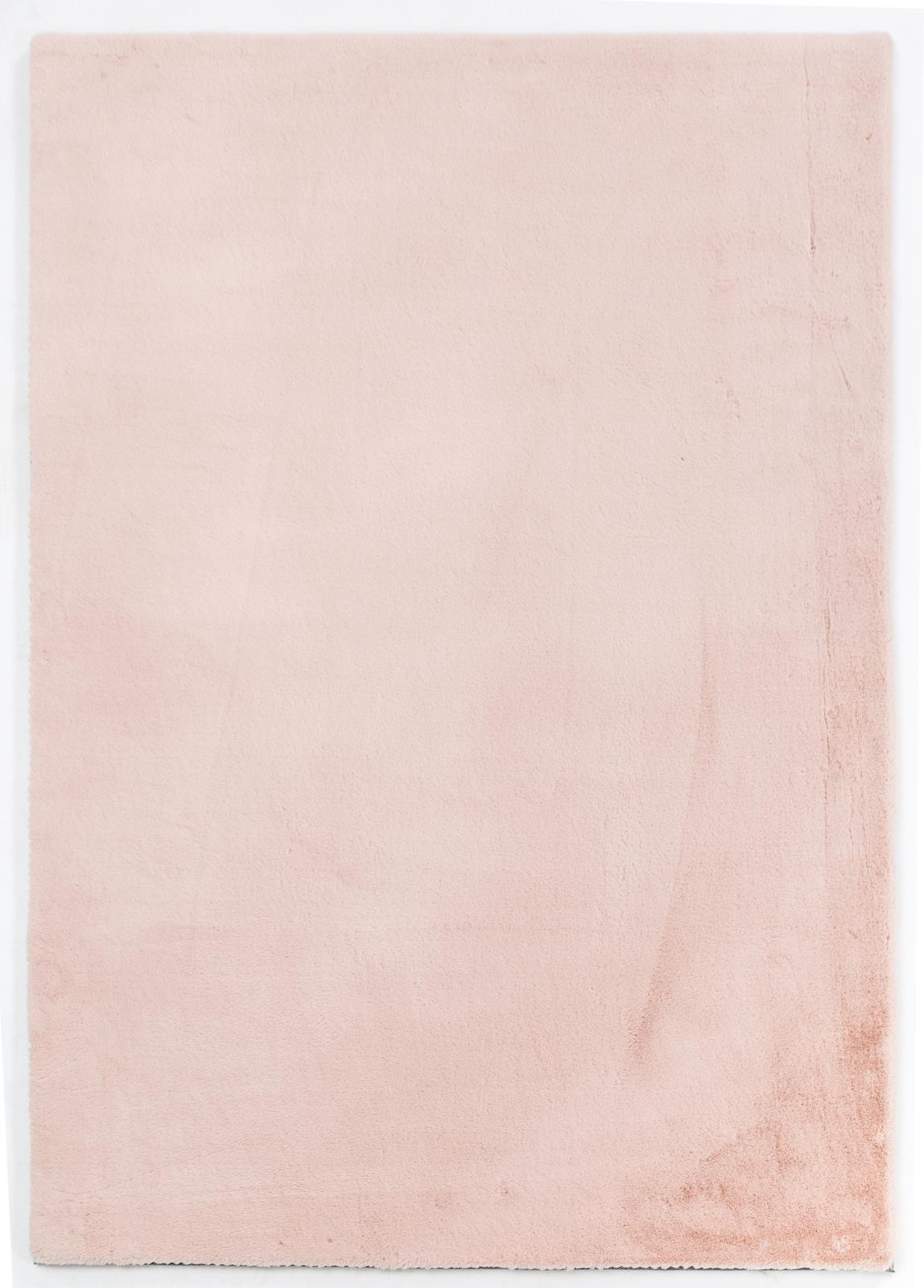 Faux Rabbit Fur RB12 Blush Shag Rug