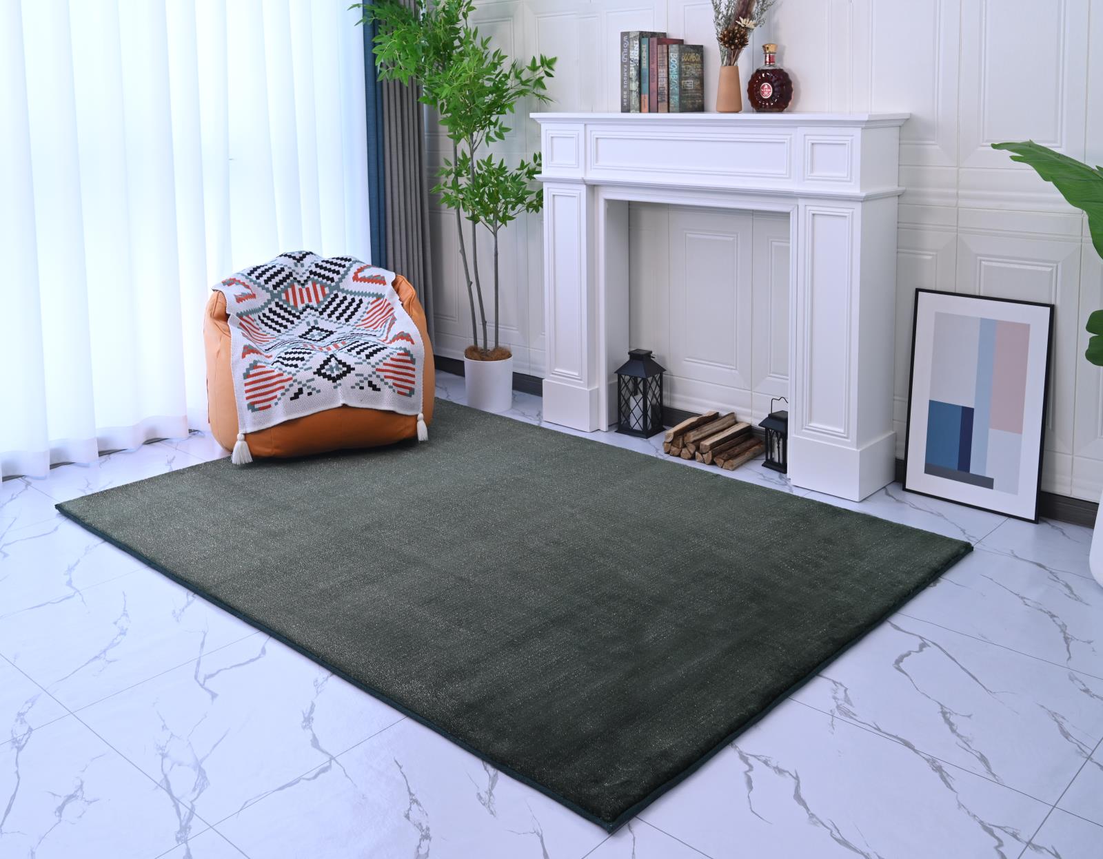 Asteri AE01 Green Area Rug — view 2