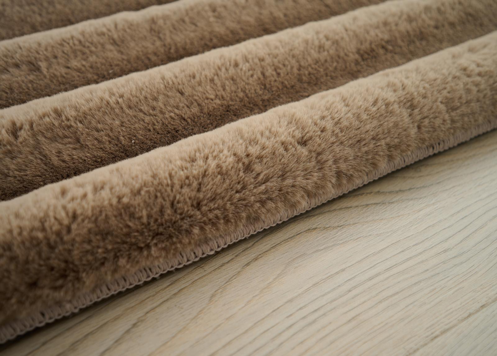 Madrid MD04 Taupe Shag Rug — view 10