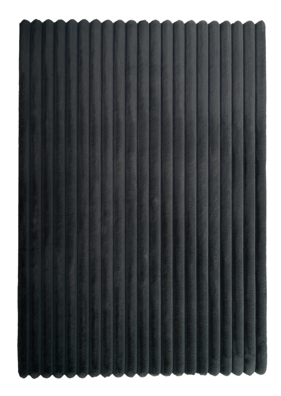 Madrid MD06 Dark Gray Shag Rug