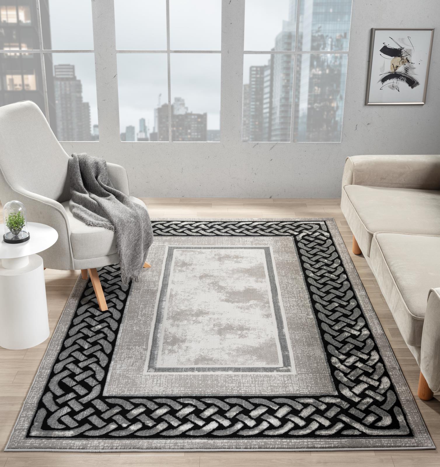 Ksamil KS10 Gray Area Rug — view 2