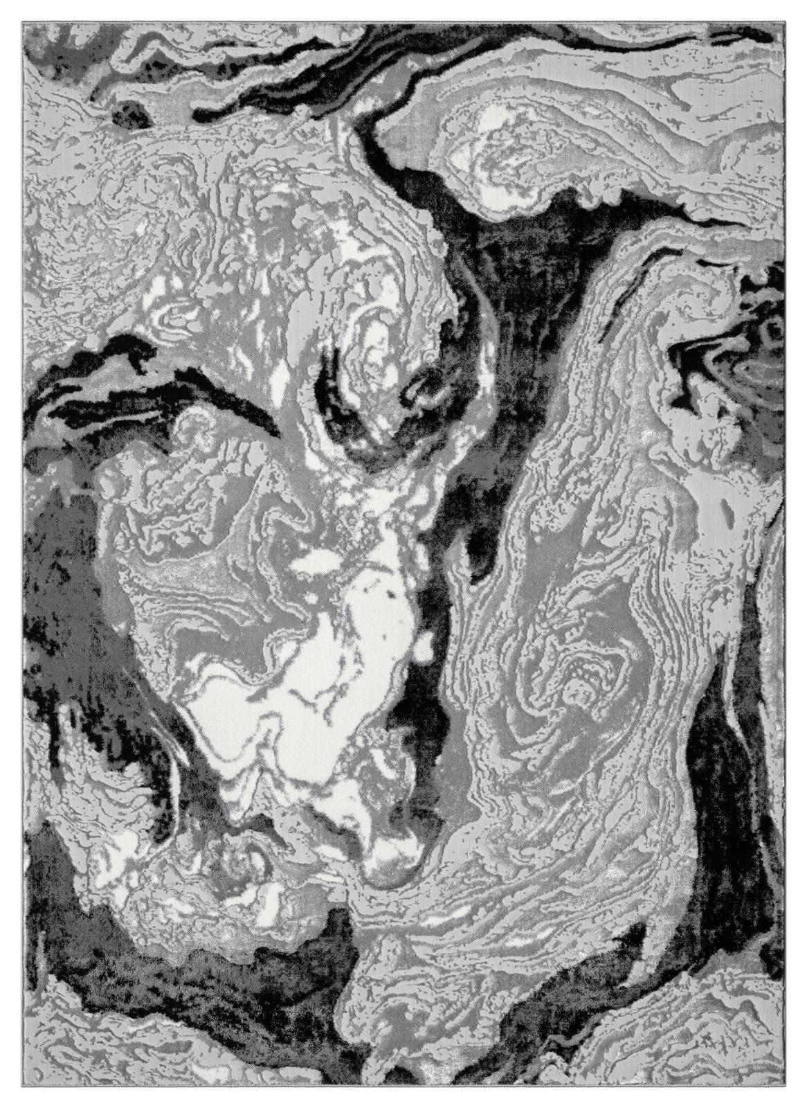Ksamil KS08 Black Area Rug
