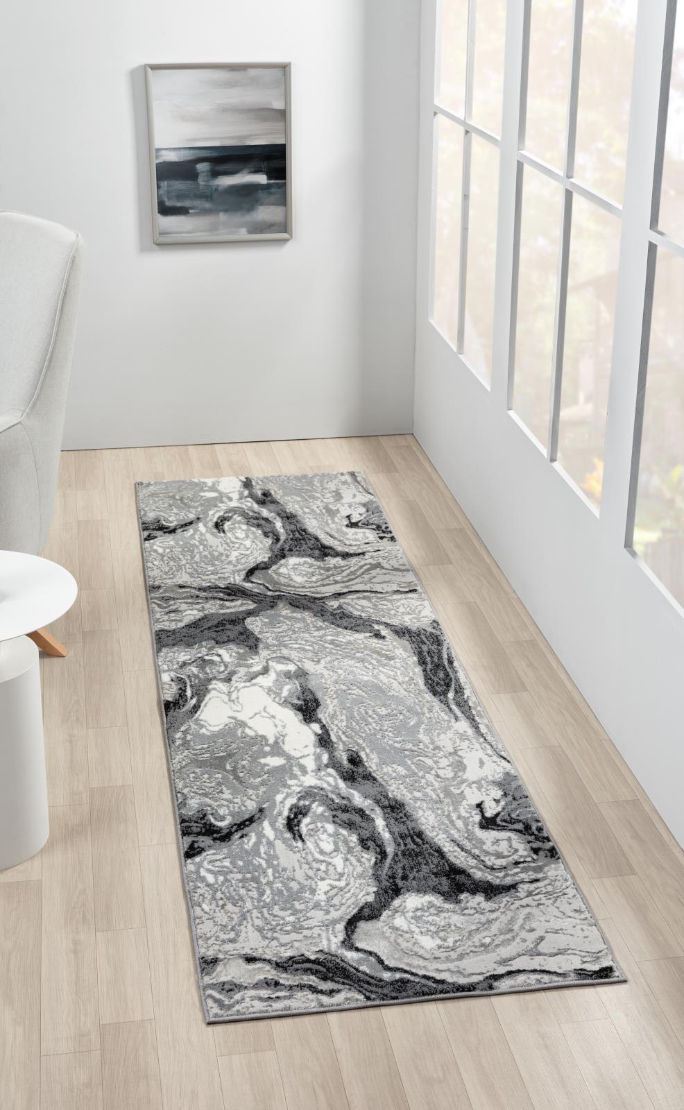 Ksamil KS08 Black Area Rug — view 6