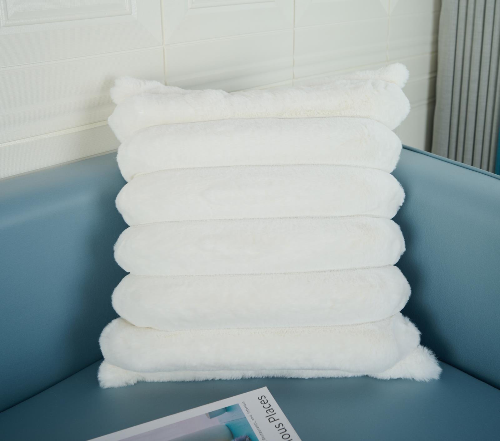 Madrid MDP01 White Accent Pillow — view 2
