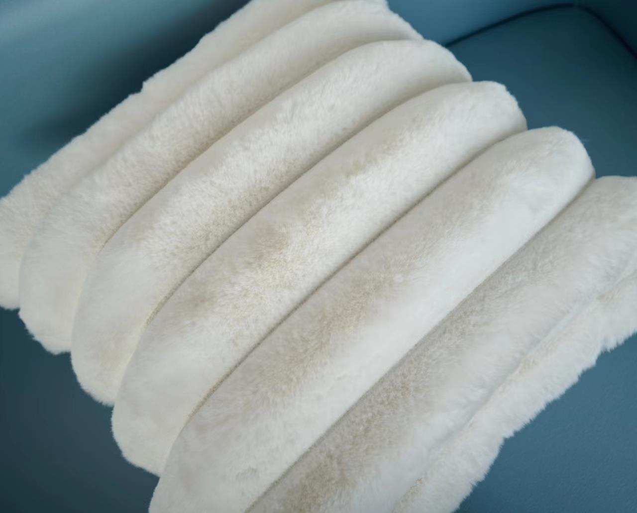 Madrid MDP01 White Accent Pillow — view 3