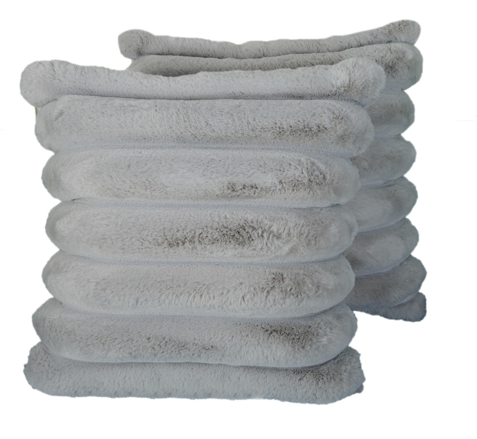 Madrid MDP02 Gray Accent Pillow — view 4