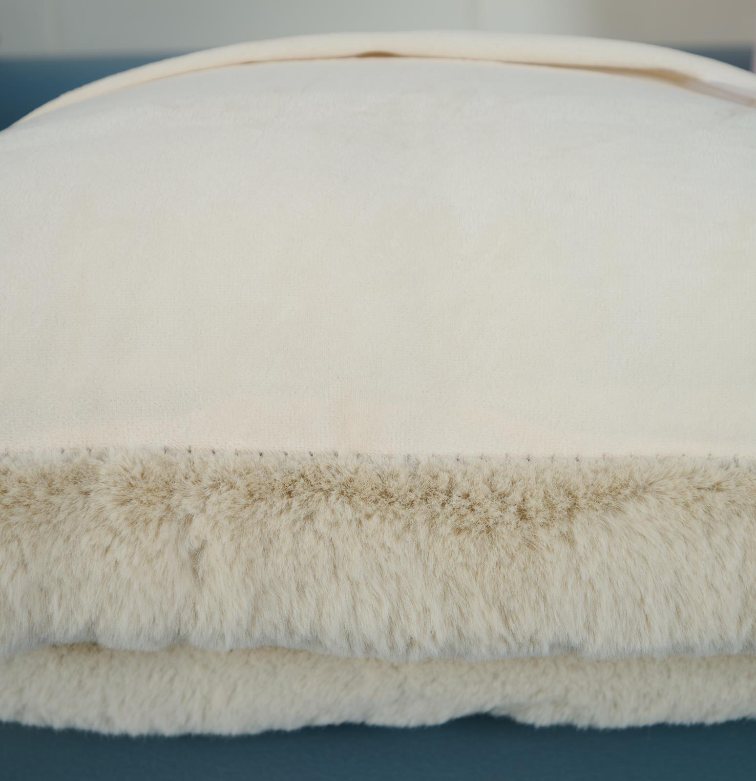 Madrid MDP03 Beige Accent Pillow — view 6