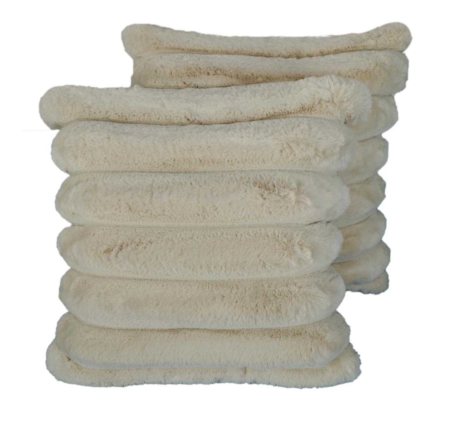 Madrid MDP03 Beige Accent Pillow — view 4
