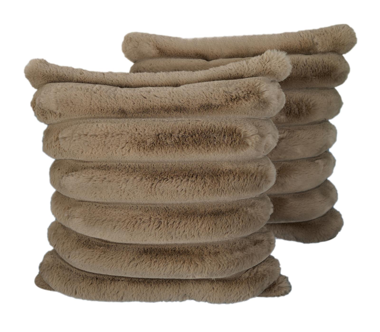 Madrid MDP04 Taupe Accent Pillow — view 4