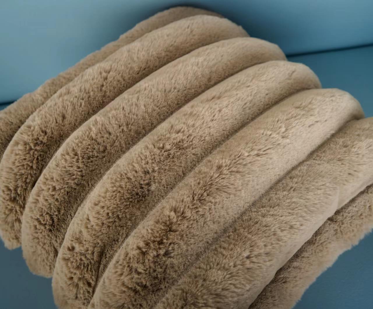 Madrid MDP04 Taupe Accent Pillow — view 3