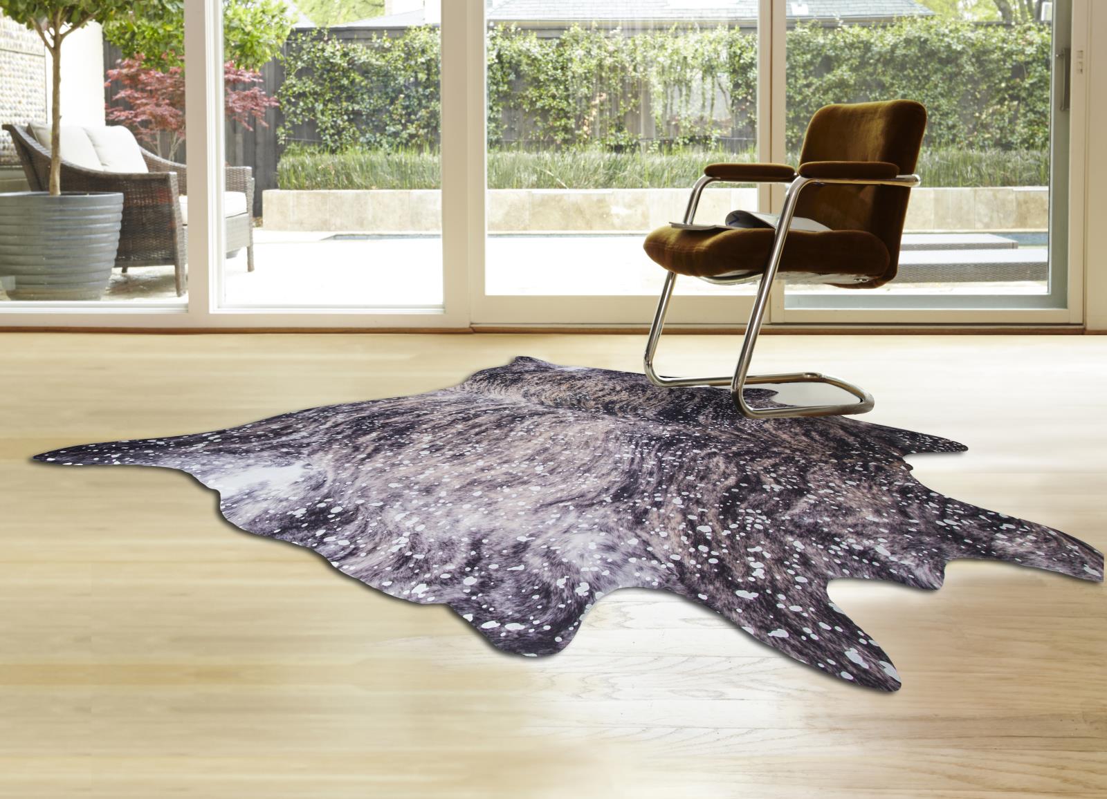 Rio RI04 Black Area Rug — view 9