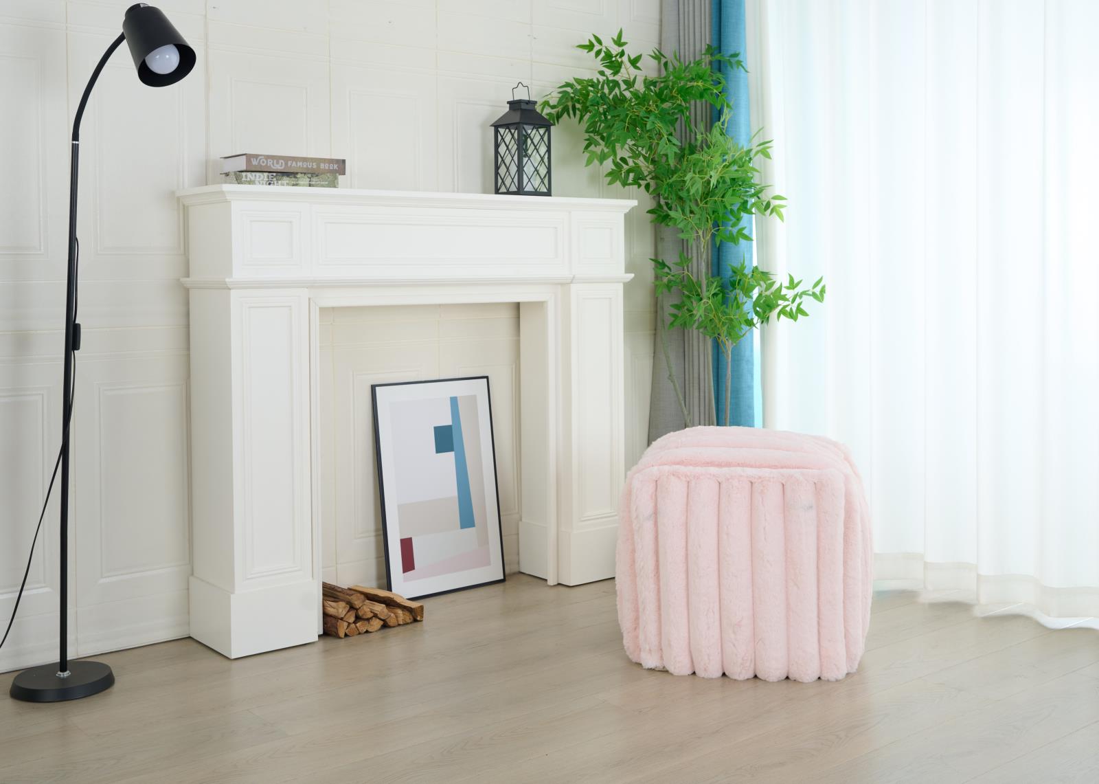 Madrid MD05 Pink Pouf — view 2