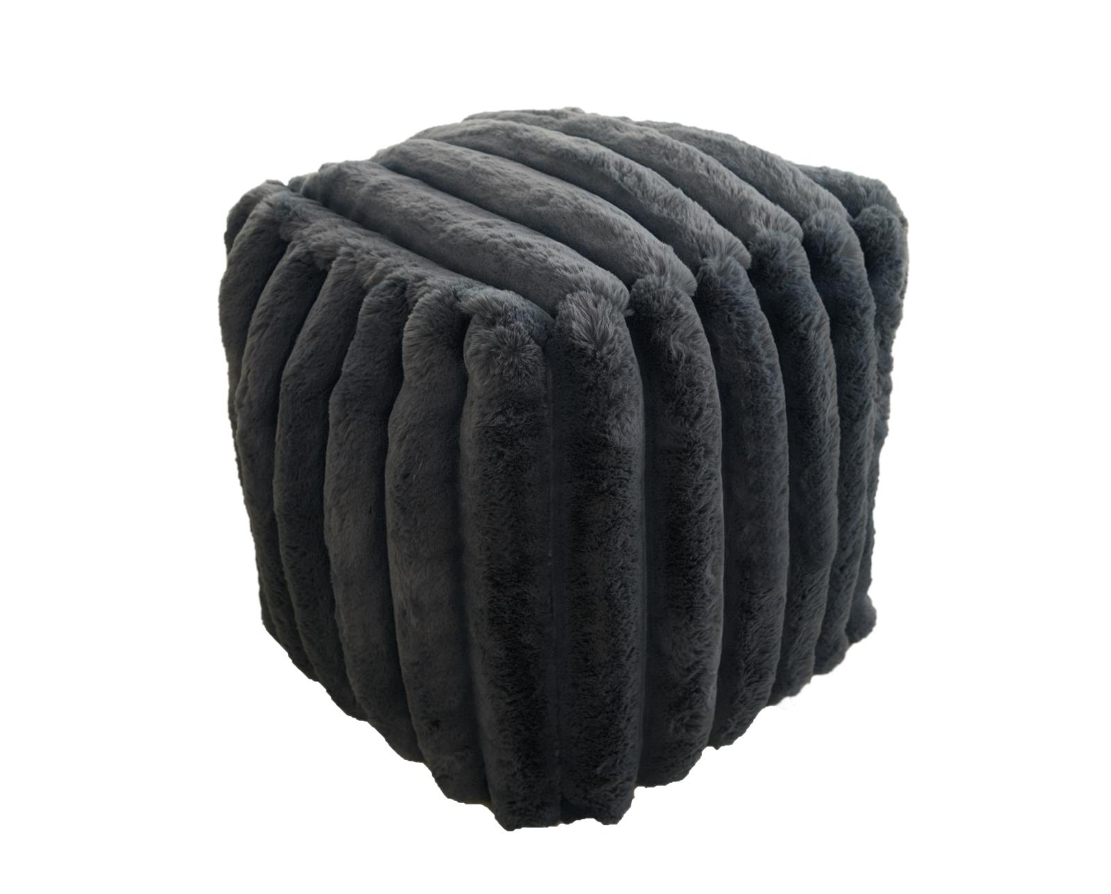 Madrid MD06 Dark Gray Pouf