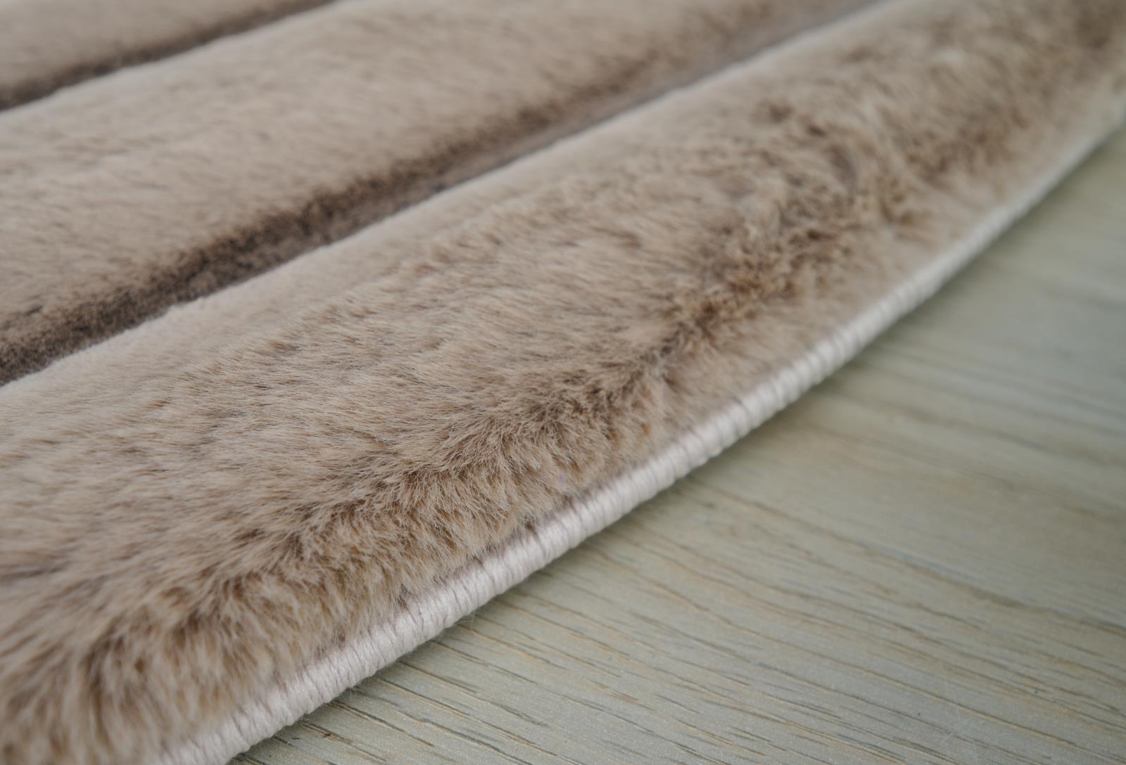 Madrid MD04 Taupe Shag Rug — view 12