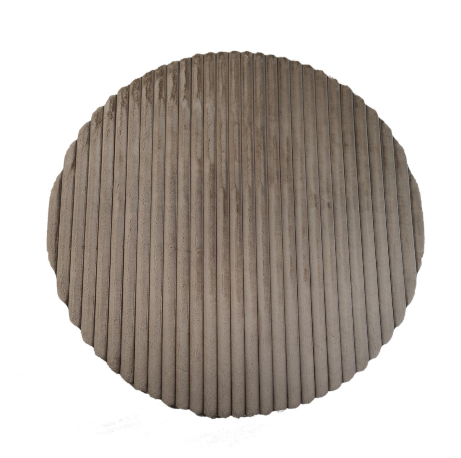 Madrid MD04 Taupe Shag Rug — view 5