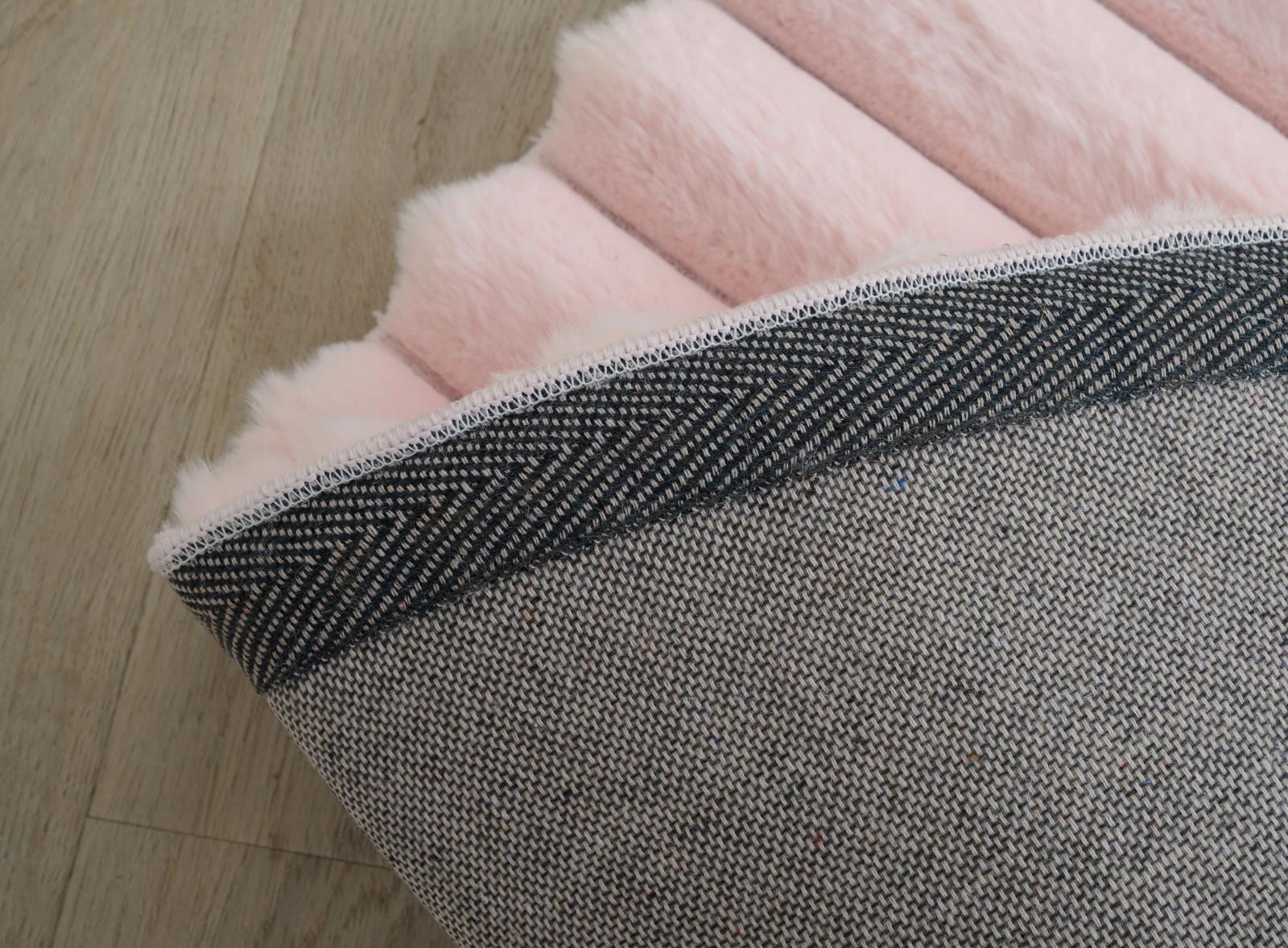 Madrid MD05 Pink Shag Rug — view 11