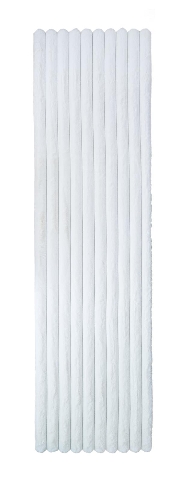 Madrid MD01 White Shag Rug — view 7