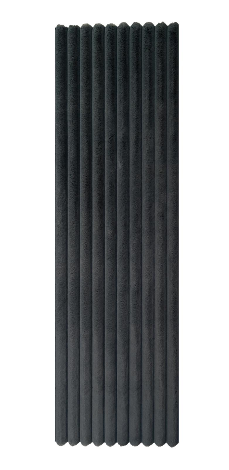 Madrid MD06 Dark Gray Shag Rug — view 7