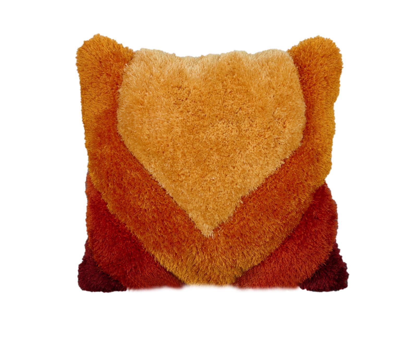 Mateos MS52P Orange Accent Pillow