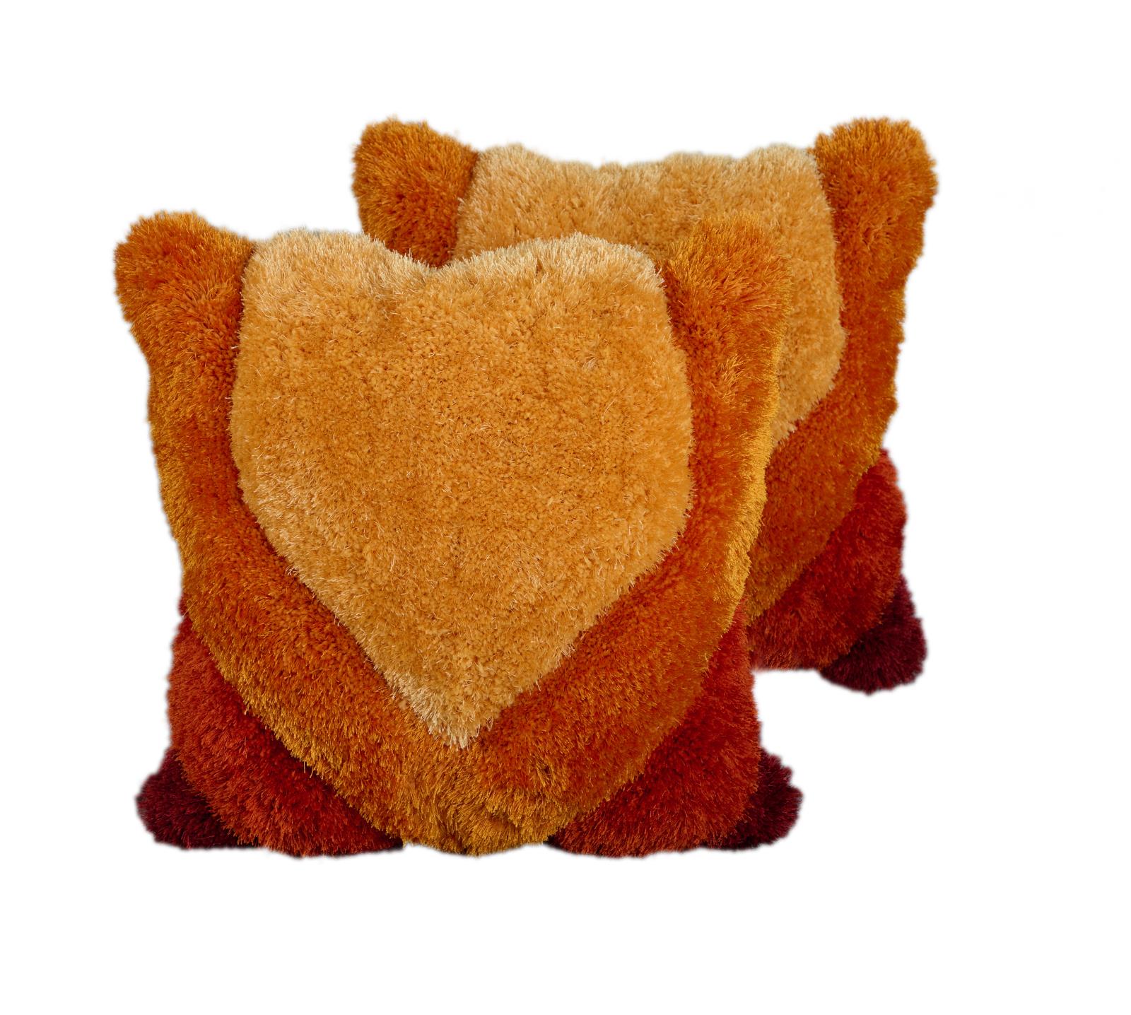 Mateos MS52P Orange Accent Pillow — view 2