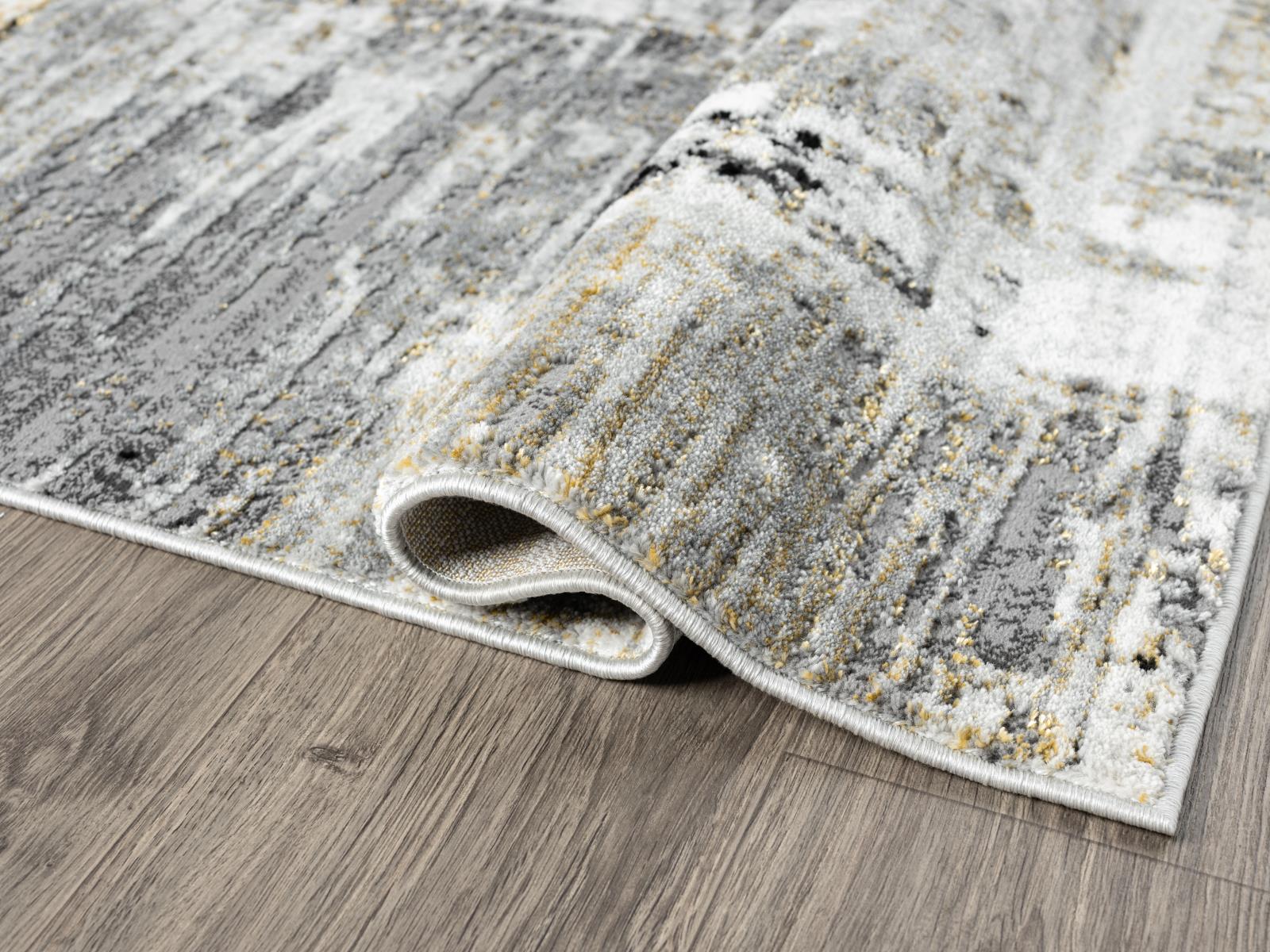 Lavell LV06 Light Gray Area Rug — view 3