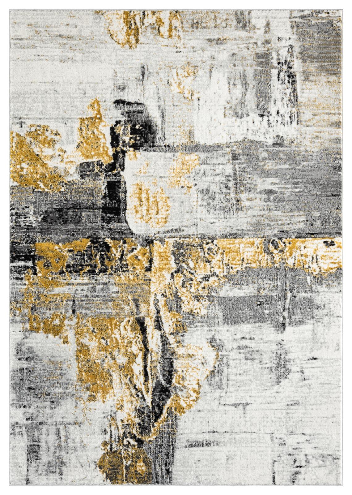 Lavell LV06 Light Gray Area Rug