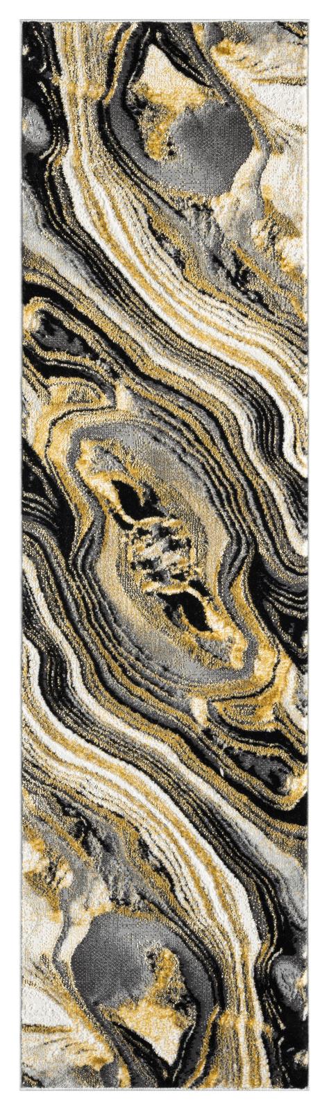 Lavell LV04 Black Area Rug — view 6