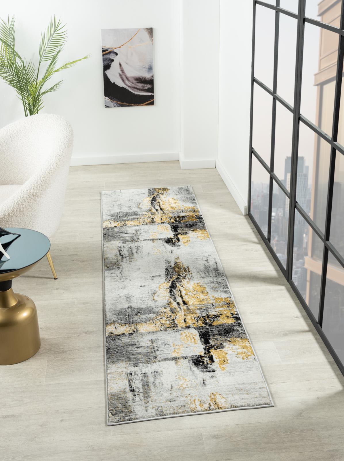 Lavell LV06 Light Gray Area Rug — view 5