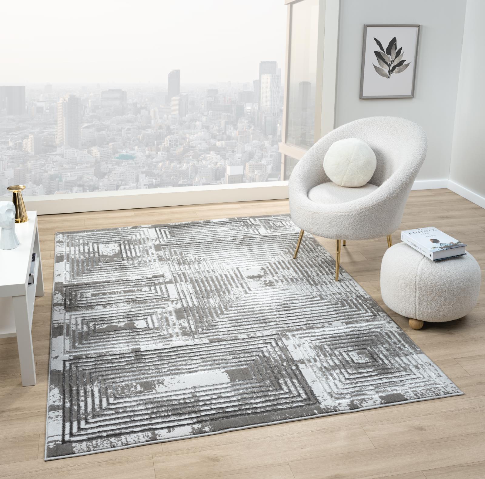 Empire EI01 Gray Area Rug — view 2