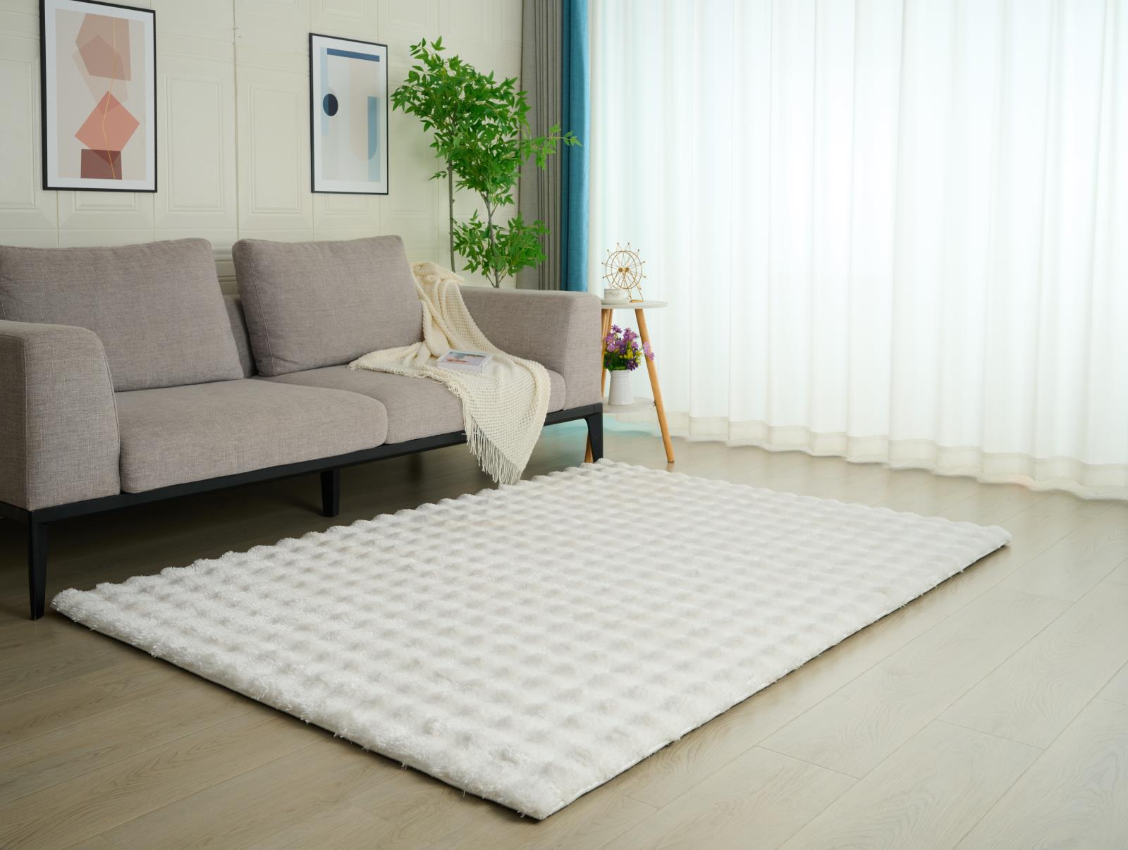 Sunny SU01 White Area Rug — view 2
